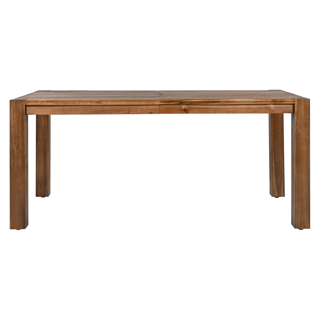 TREXM Patio Table and Chairs Set for 6 with Umbrella Hole