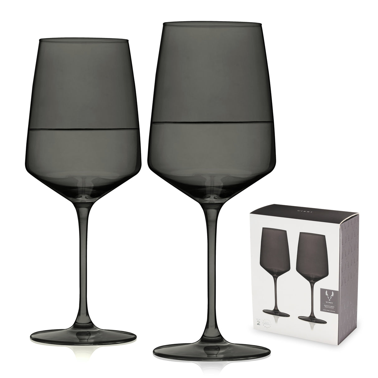 Reserve-Nouveau-Crystal-Wine-Glasses-in-Smoke-Viski®-Wine-Glasses