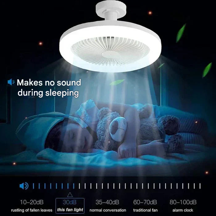 Ceiling Fan with Light E26 Socket 2100 Lumens Remote Control