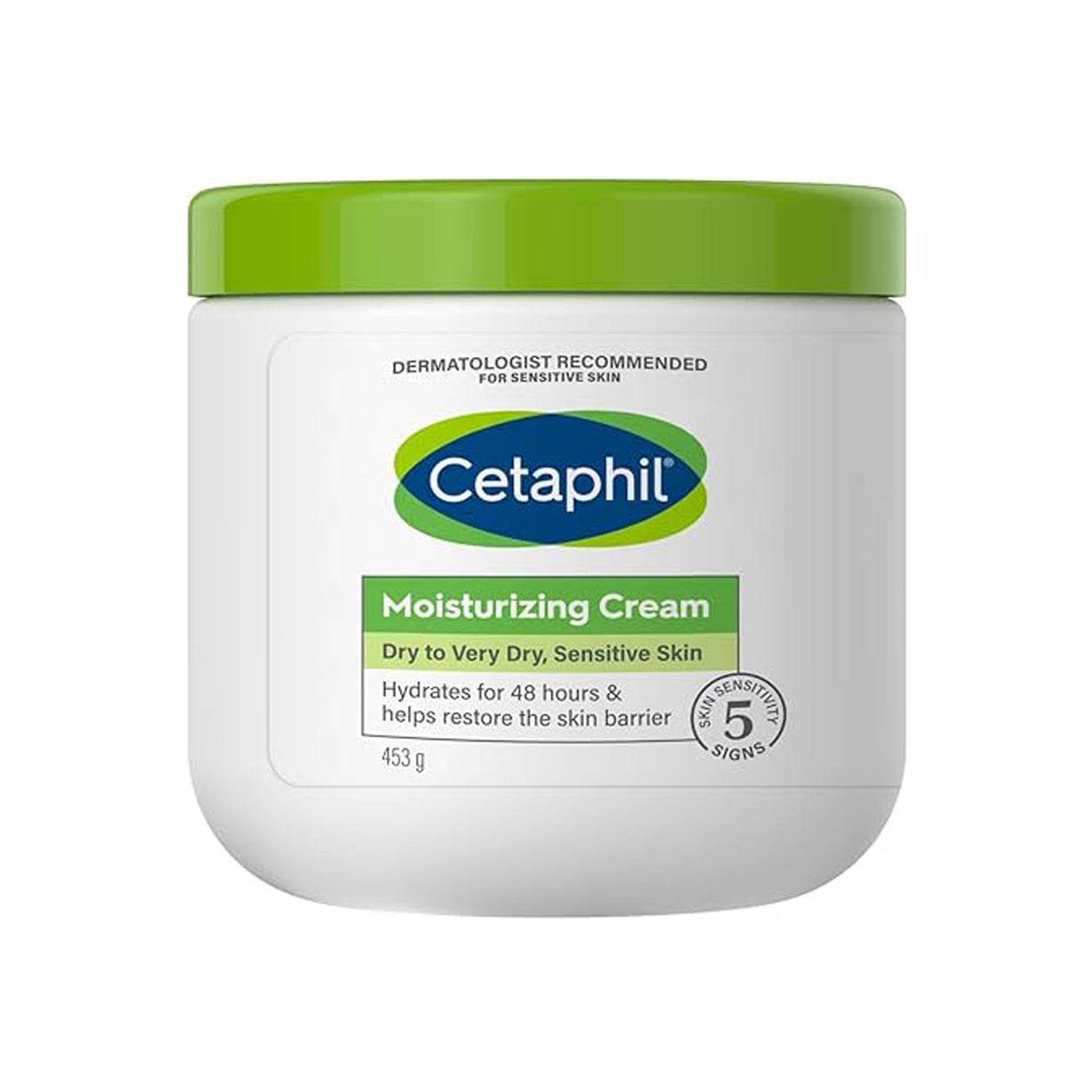 Cetaphil Body Moisturizing Cream for Dry & Sensitive Skin 16 oz - New
