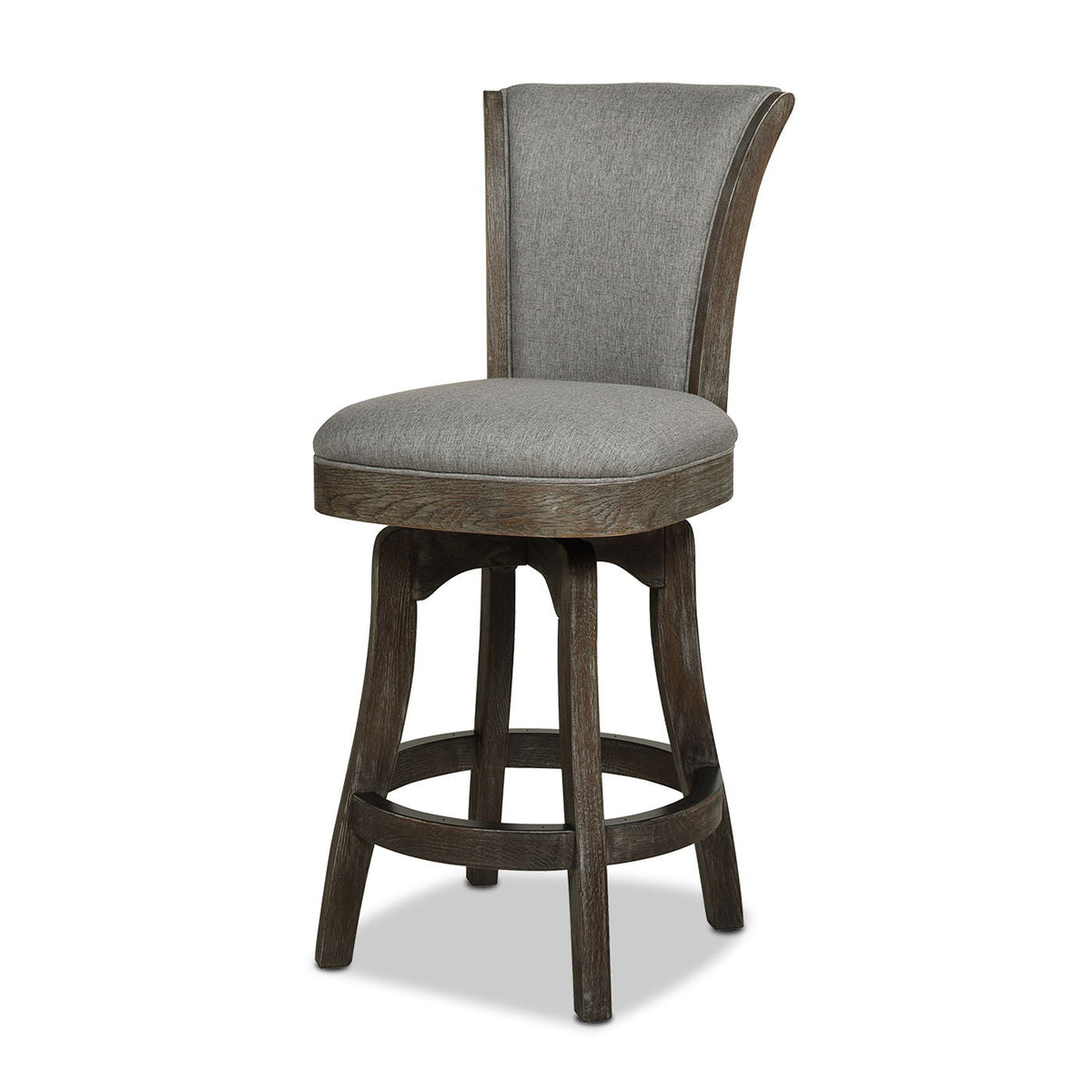 Henry - Armless Swivel Counter Height Bar Stool