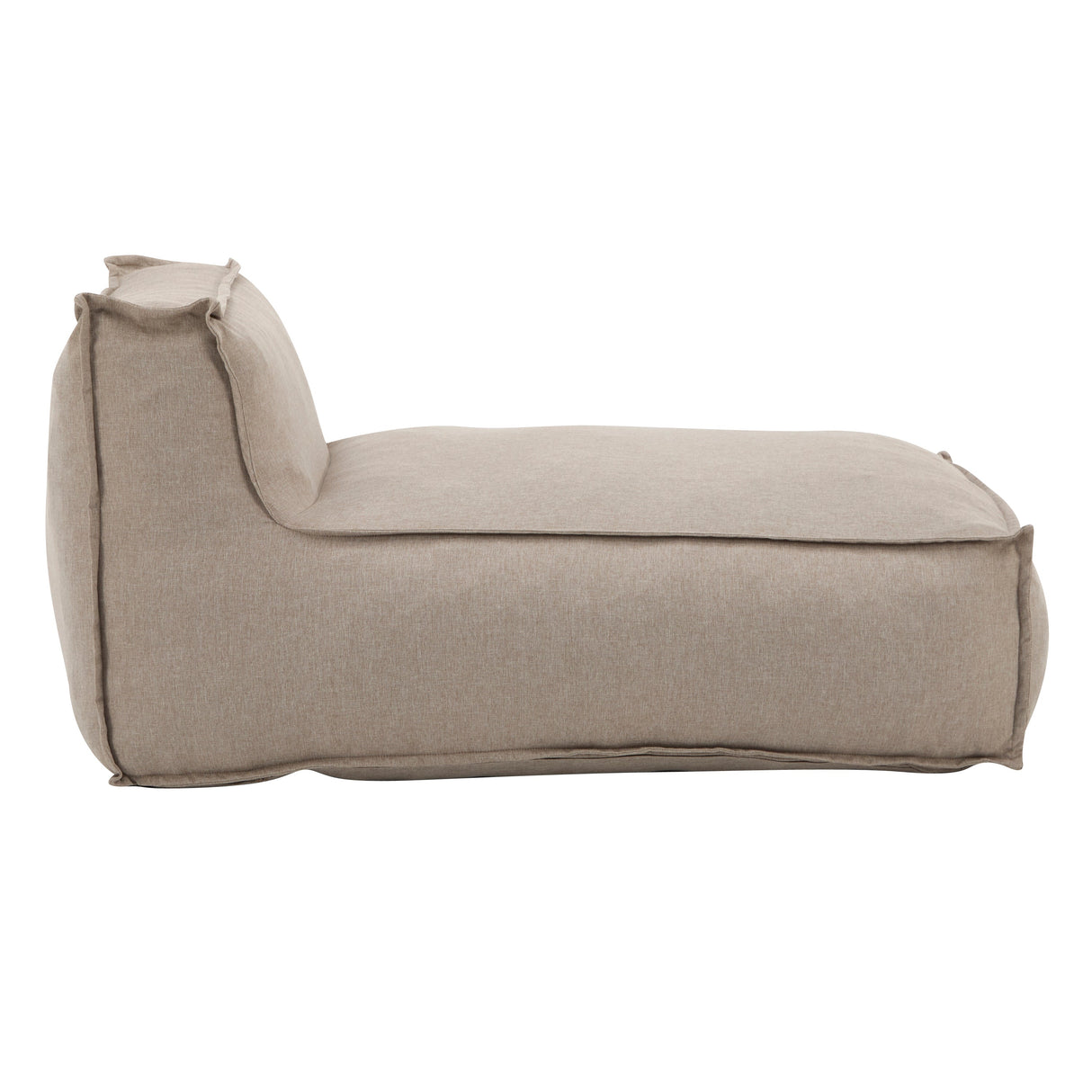 Ramona Outdoor Bean Bag Lounge Chair in Beige