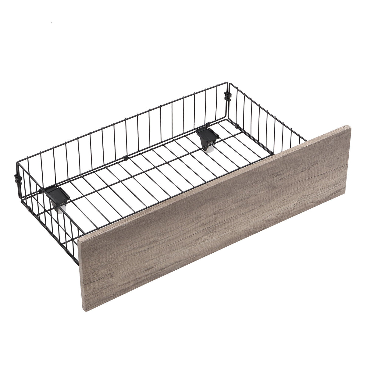 Modern Bed Frame With LED Lights, Upholstered Headboard, USB Charging