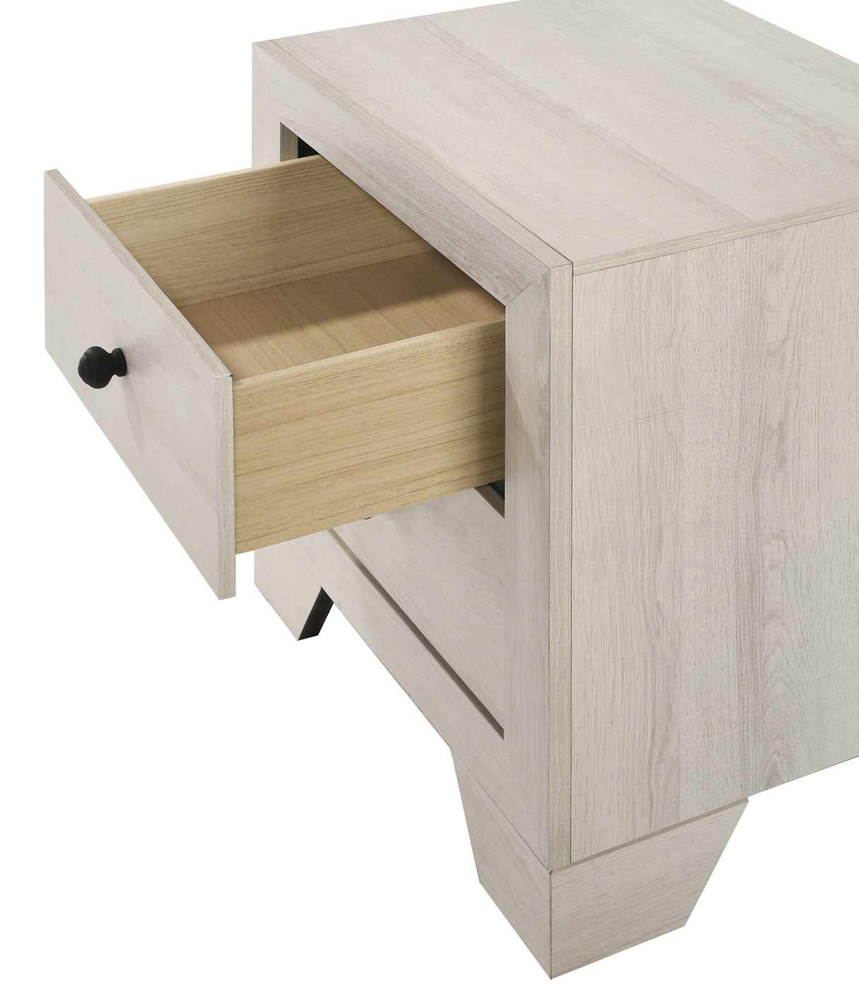 Cambridge Rustic 2-Drawer Storage Nightstand