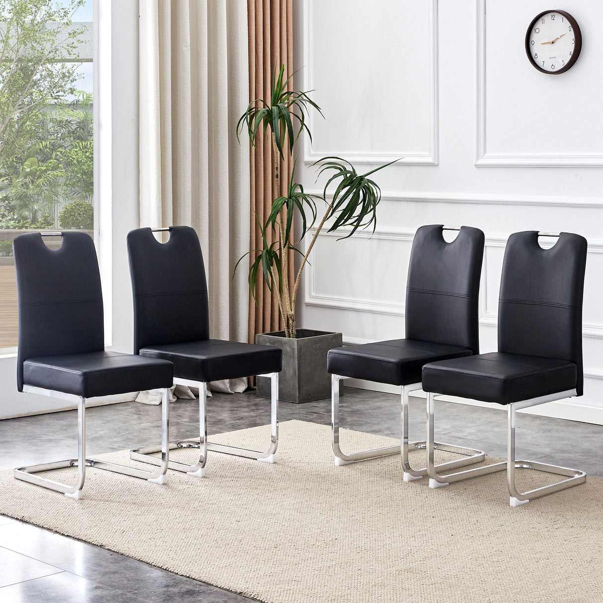 Coaster Dining Chairs with Built-In Spring Packages & Ergonomic Design