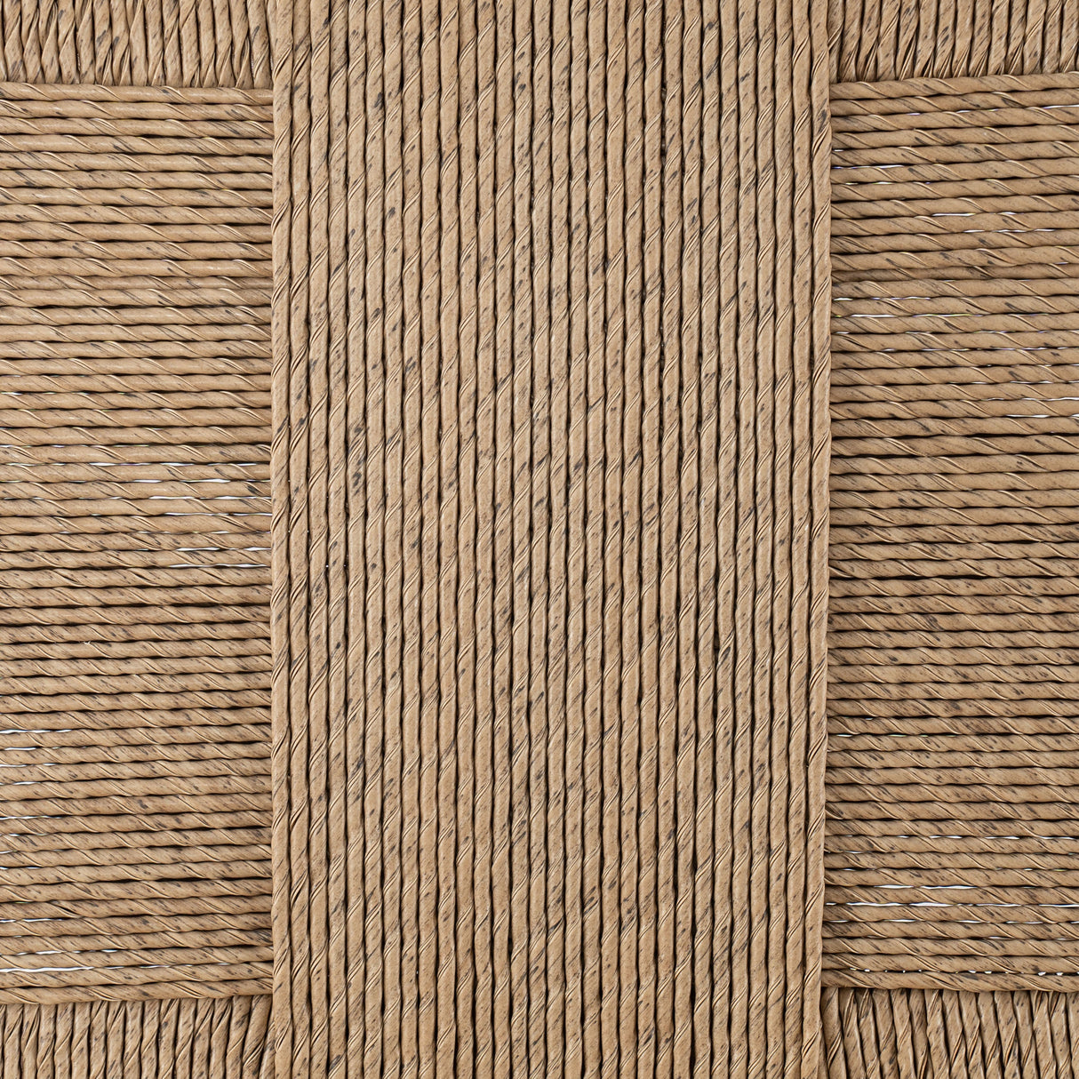 4 Pieces Natural Outdoor Bar Stool Set - Solid Acacia Wood and Woven Wicker