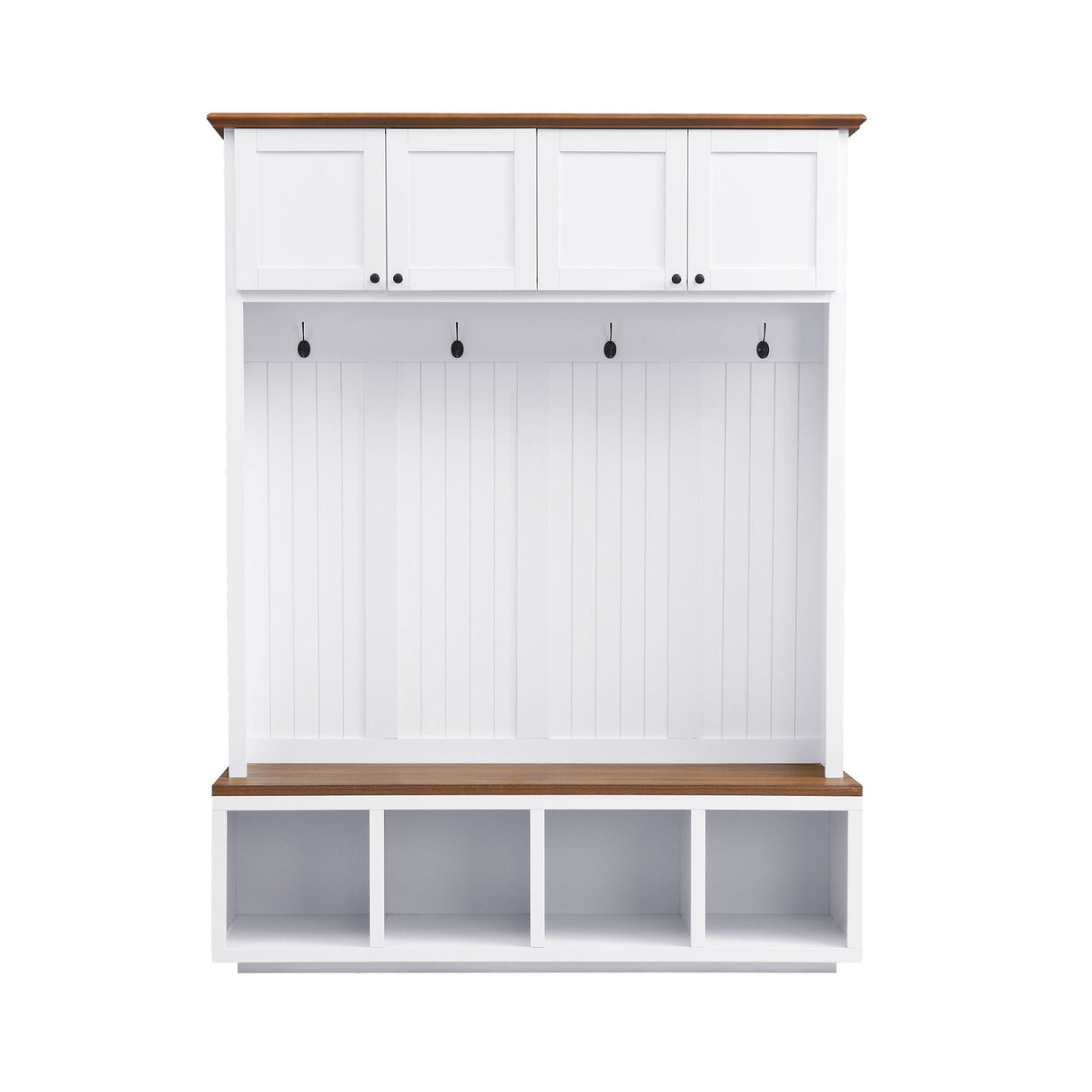 Entryway Hall Tree With Bench And Storage