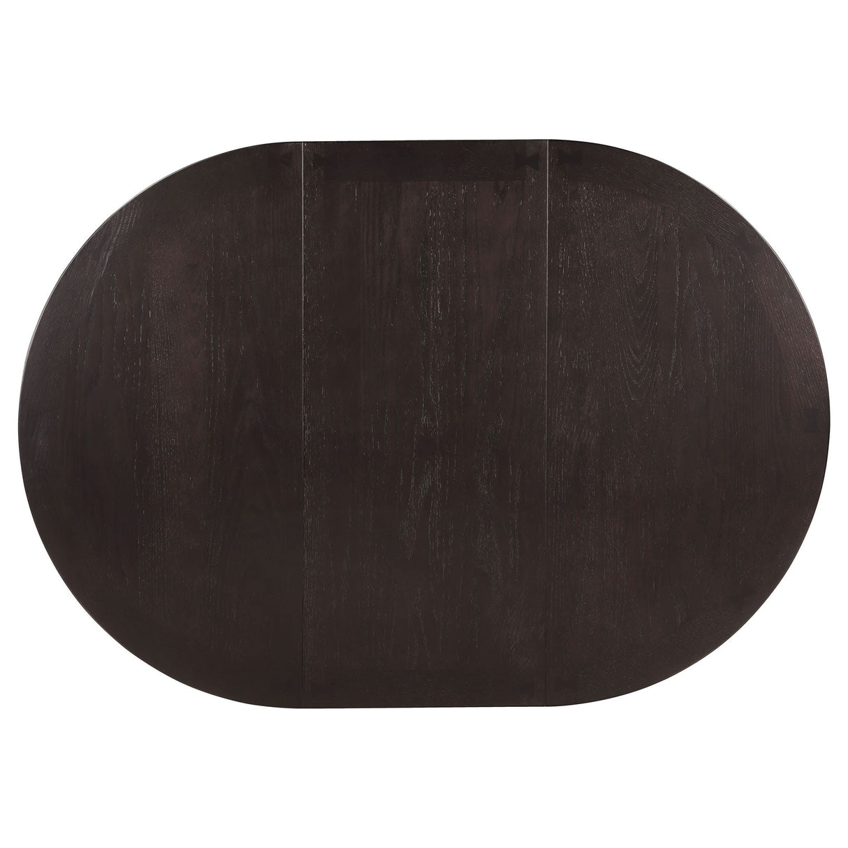 Illkirch - Oval Extension Leaf Dining Table With Expandable Surface - Espresso