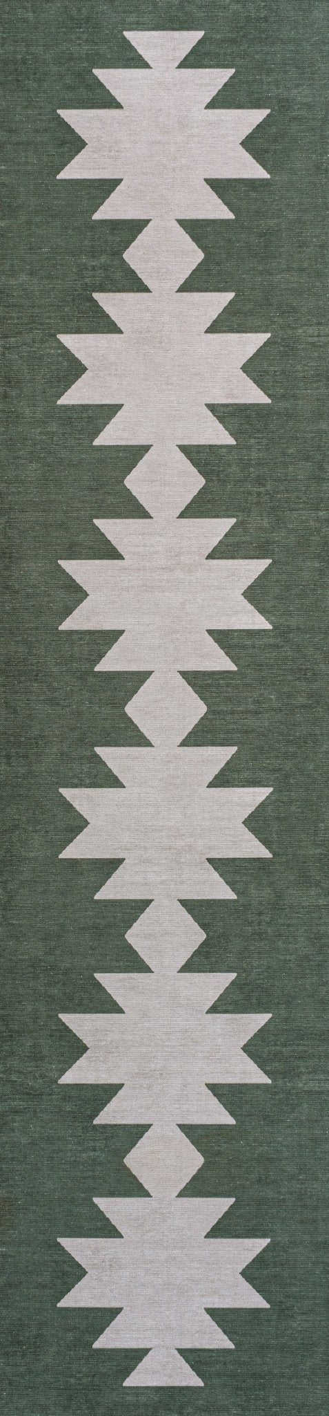 Chayton Minimalist Geometric Machine - Washable Runner Rug - Tuesday Morning - Runner Rugs