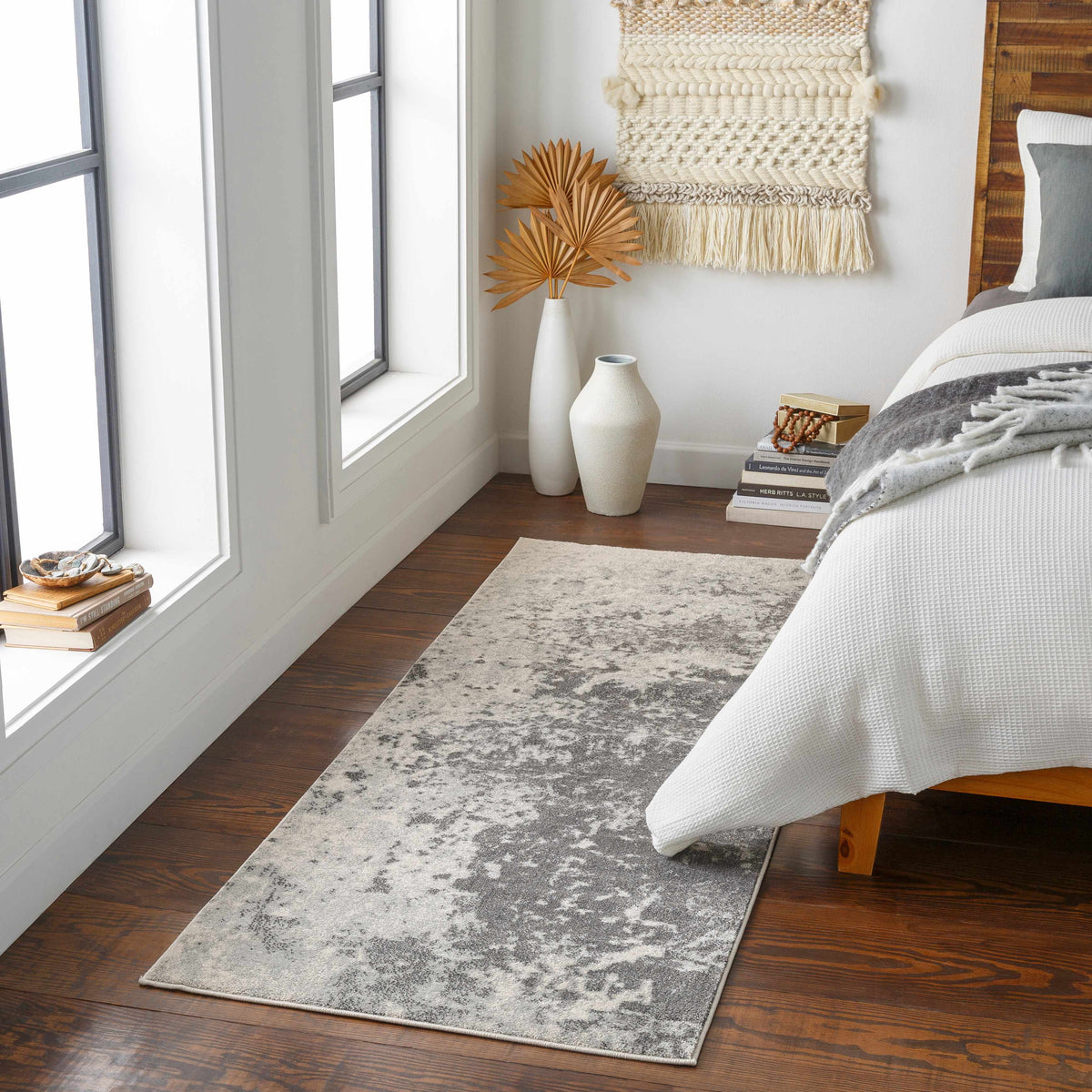 Chriesman Black/Beige Abstract Rug - Clearance
