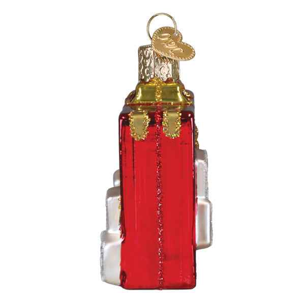 Rack and Roll Mahjong Glass Ornament