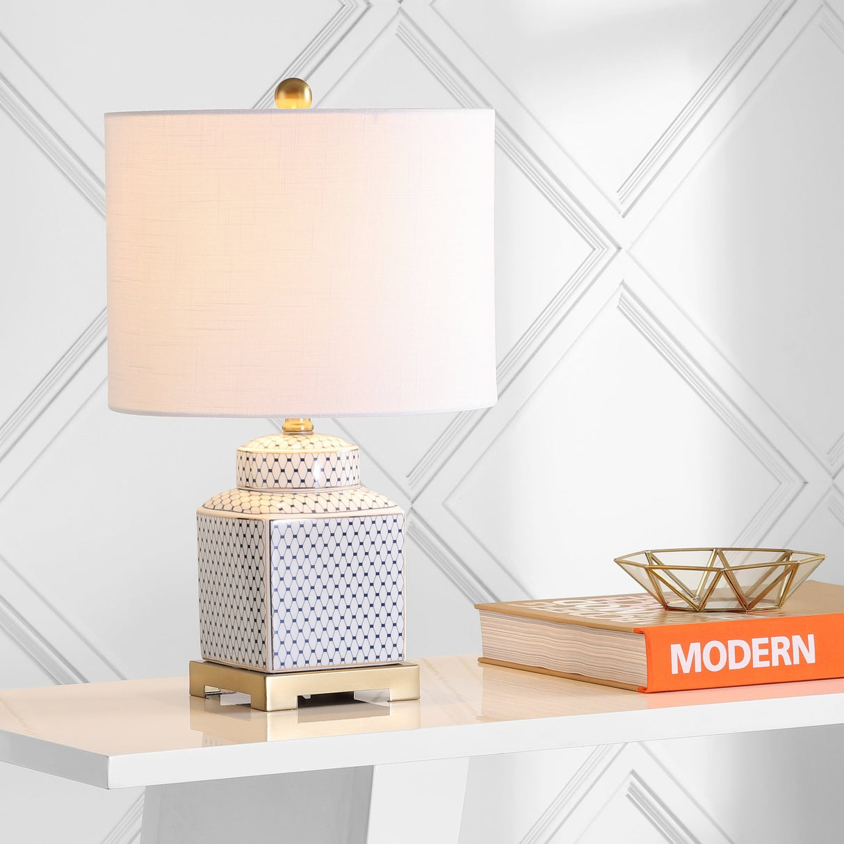 Cleo-ceramic/metal-ginger-jar-led-table-lamp-Table-Lamps