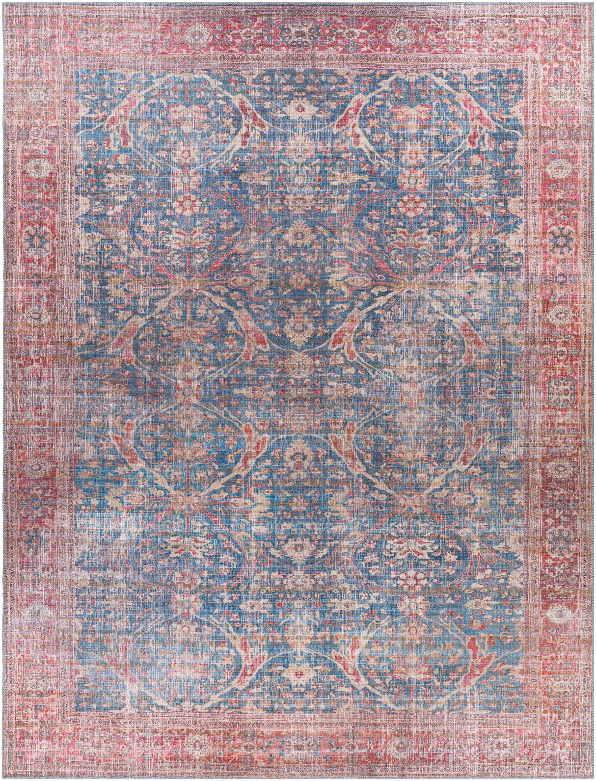 Clarin Washable Area Rug - Clearance