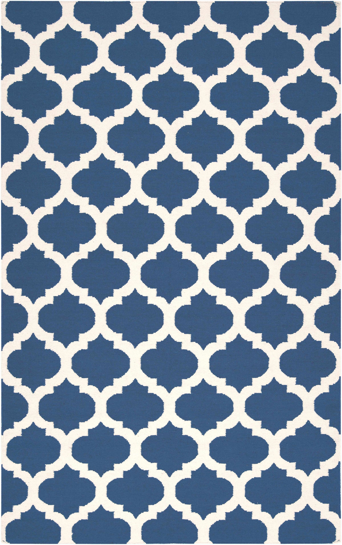 Centenary Navy Wool Area Rug - Clearance