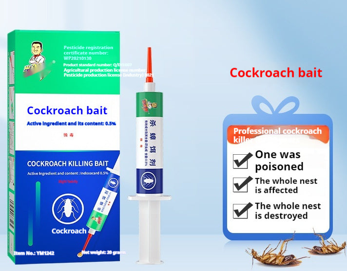 Cockroach Killer Paste Insecticide 20g – Roach Bait Formula