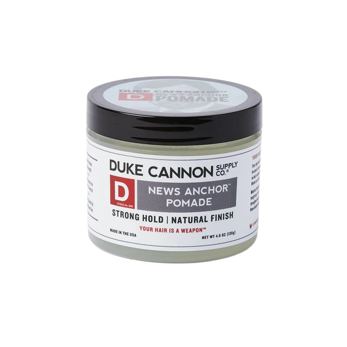 Duke Cannon News Anchor Pomade 4.6oz