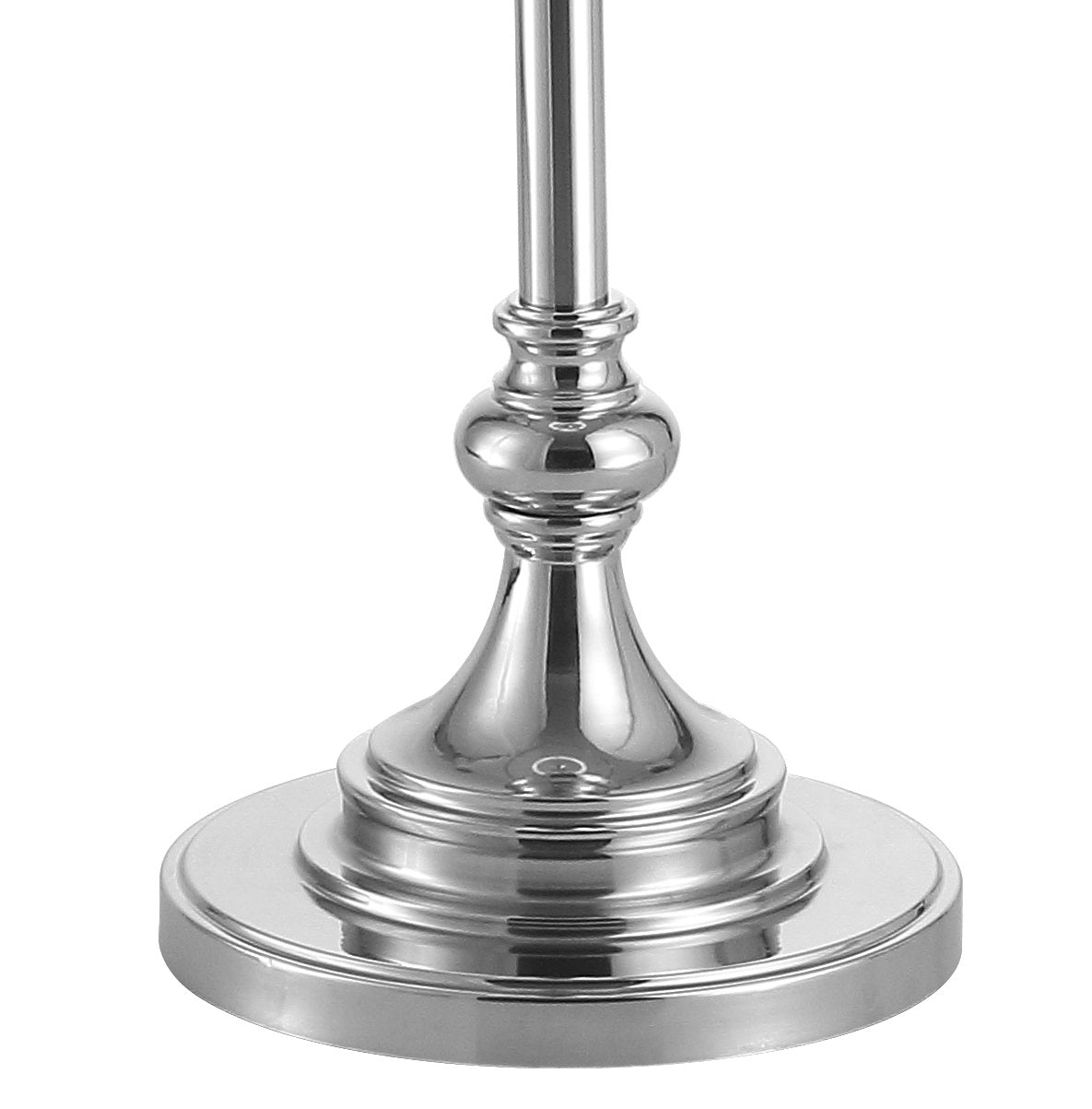 Cora metal/glass led side table and floor lamp - Tuesday Morning - Floor Lamps