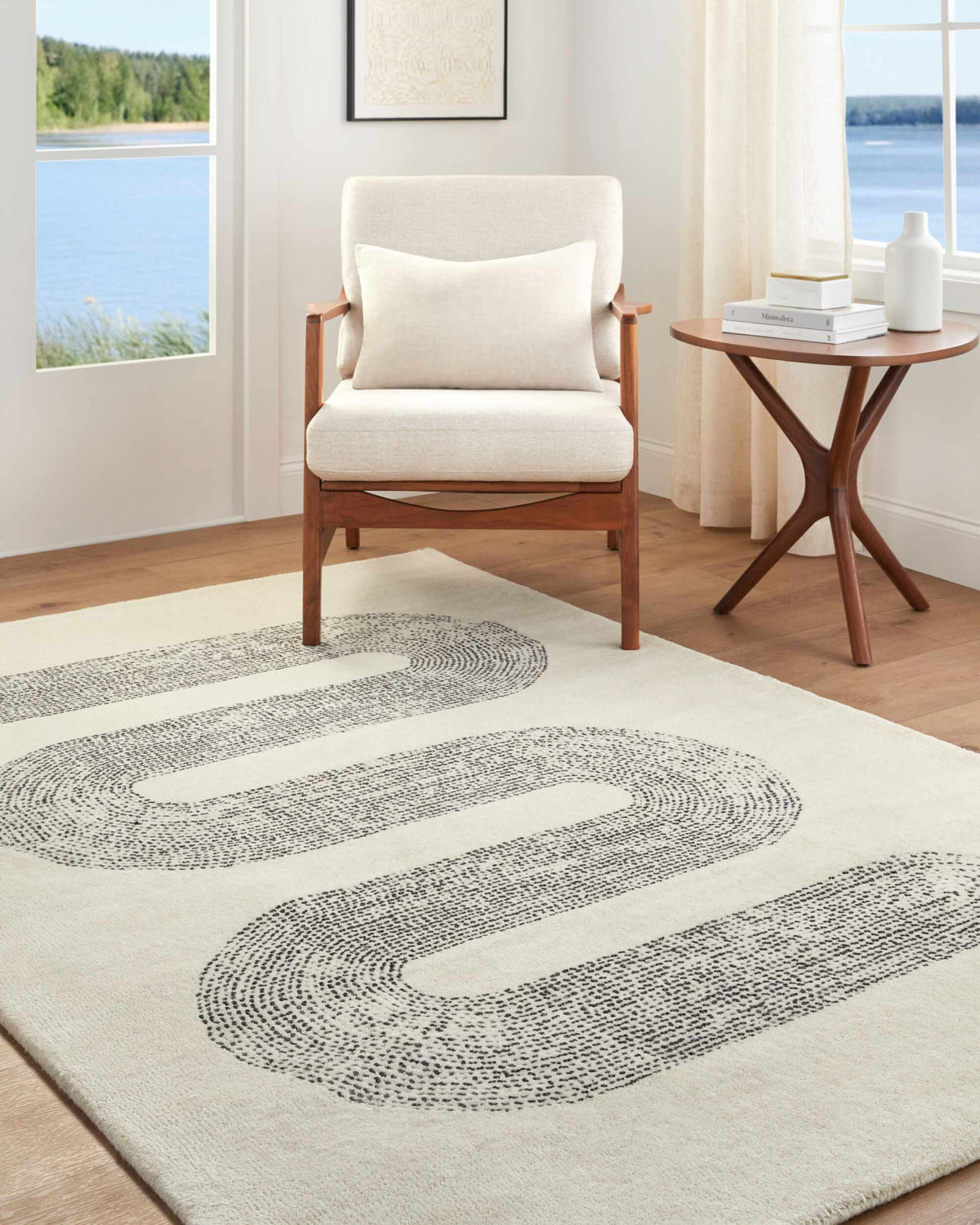 Saura Wool Area Rug - Clearance