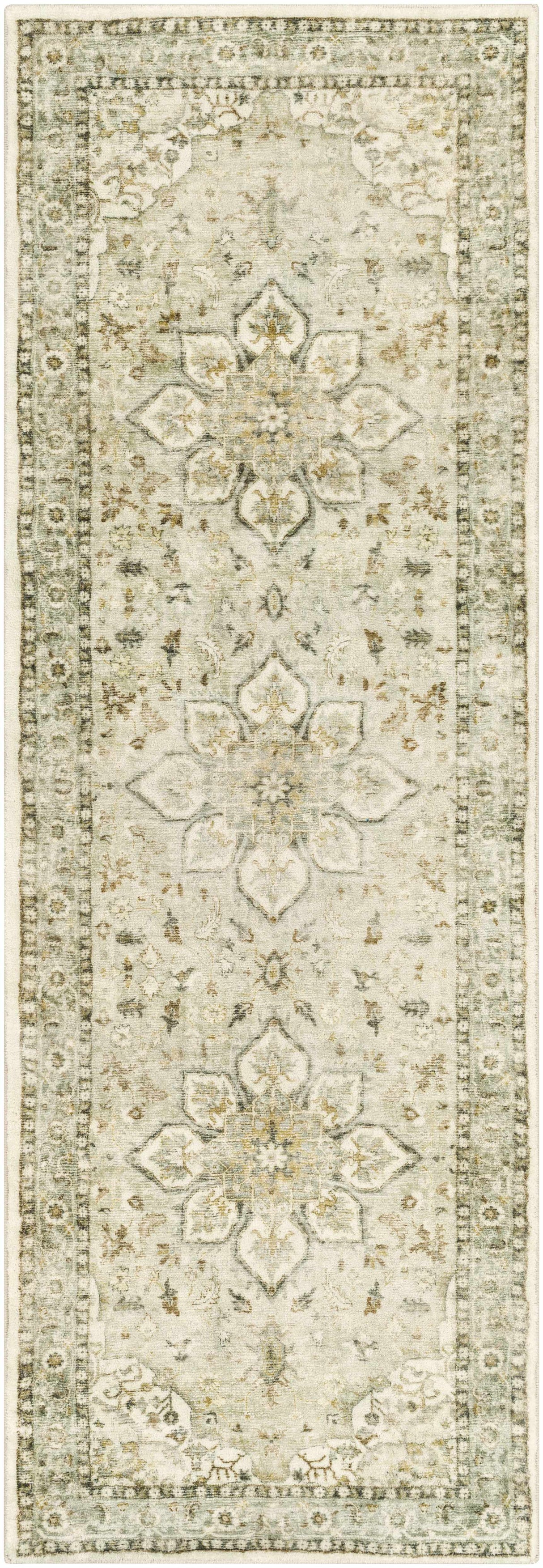 Crondall Sage Traditional Area Rug