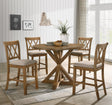 Cross-Buck-Counter-Height-Round-Dining-Set-with-Oak-Top-Kitchen-&-Dining-Furniture-Sets