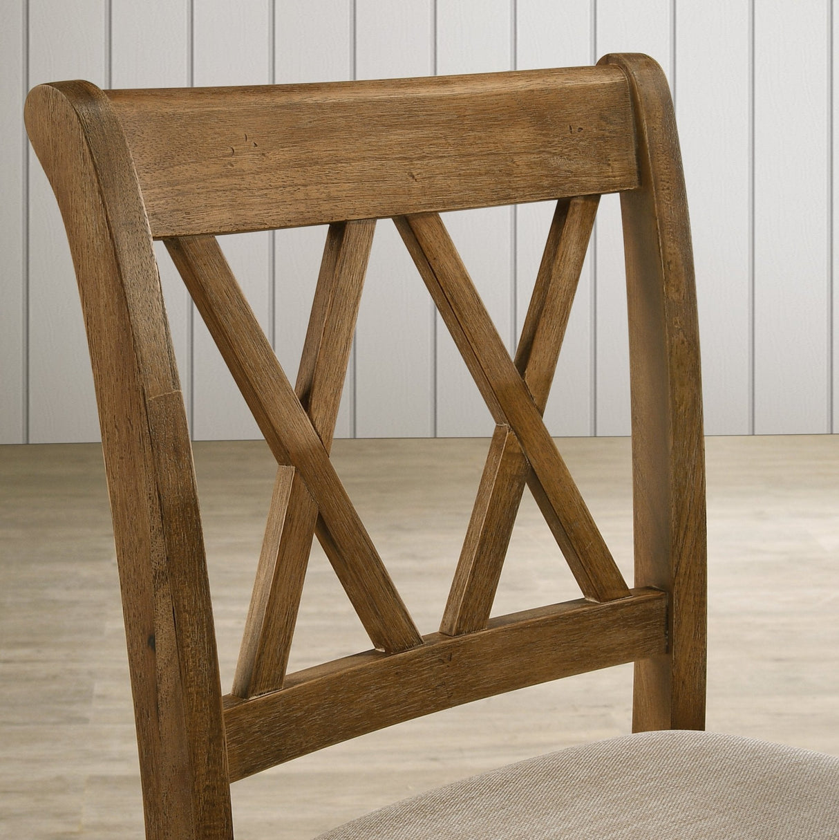 Cross - Buck Wood 5 - Piece Counter Height Dining Set - Dining Room Sets