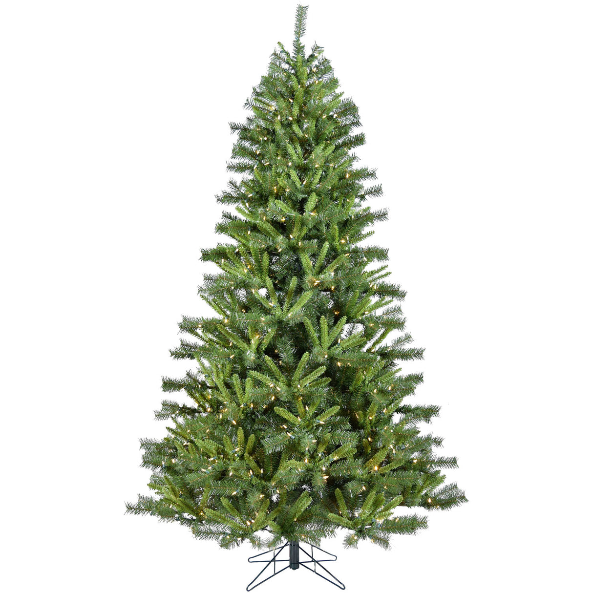 6.5-Ft. Norway Pine Artificial Christmas Tree with Dual Multicolor & Warm White LED Lights and Holiday Soundtrack