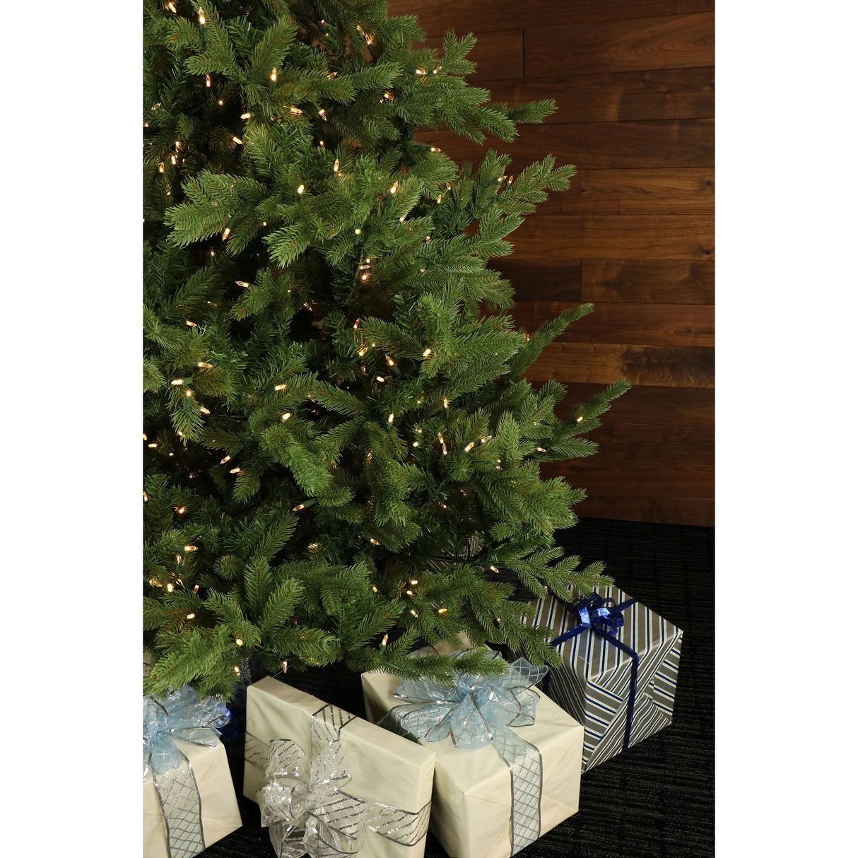 7.5-Ft. Virginia Fir Christmas Tree with Smart String Lighting