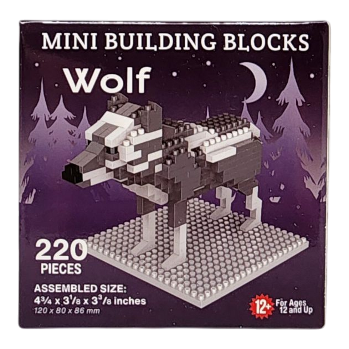 Mini Building Blocks - Wolf
