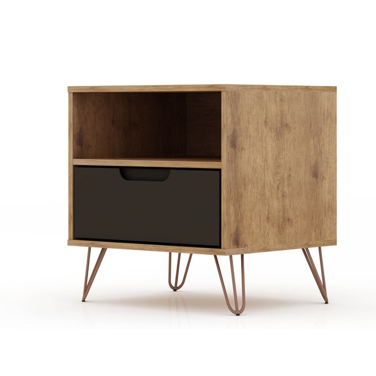 Rockefeller - Nightstand With 1 Drawer