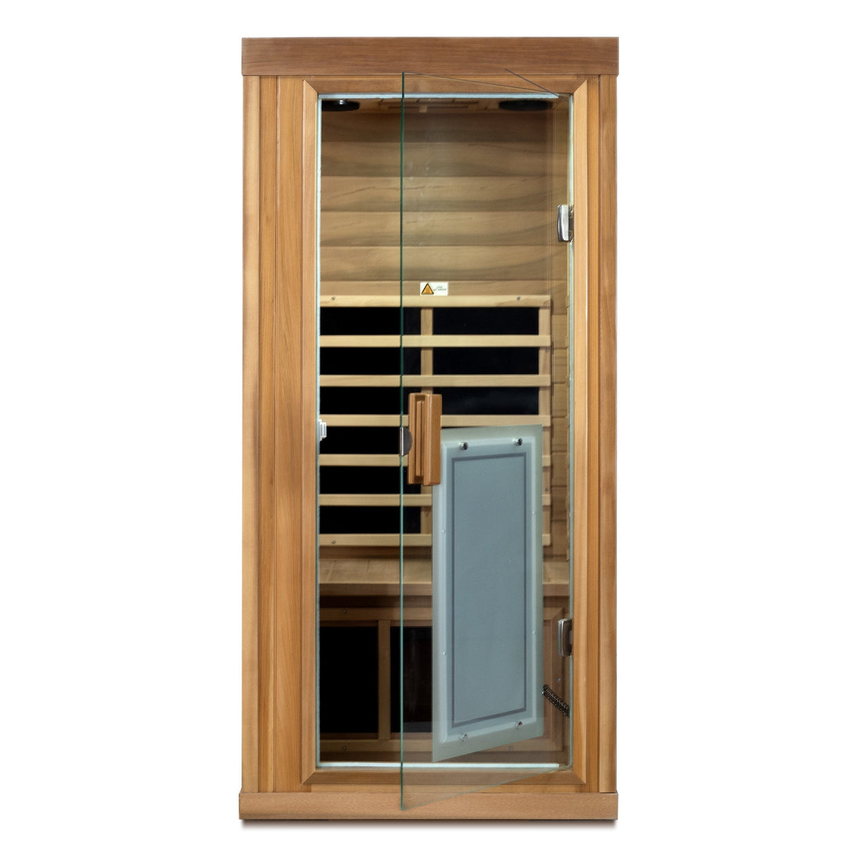 One person Far infrared red cedar standard indoor sauna room