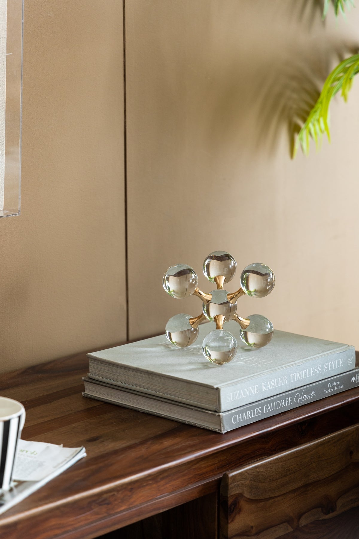 Clear Glass Sculpture