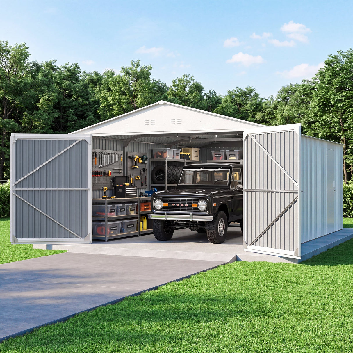 Outdoor Storage Shed 20x13 FT