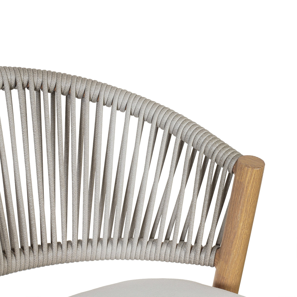 Outdoor 30.25' Bar Height Aluminum Frame Counter Stools with Scallop-shaped Backrest & Water-resistant CushionsSet of 2Maple Finish