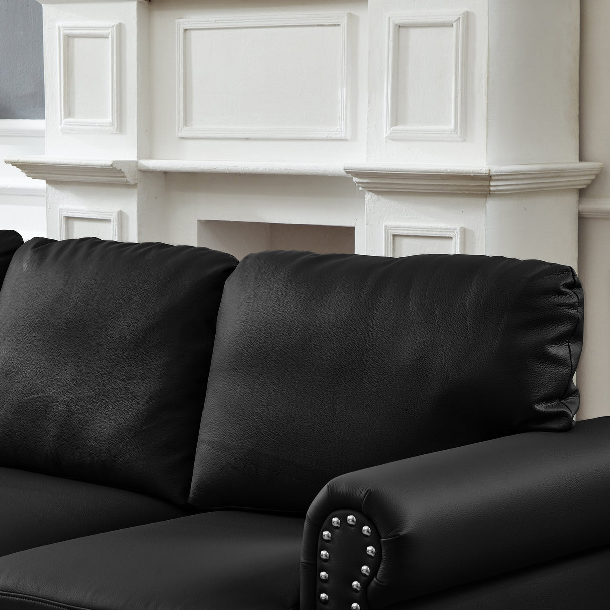 Modern Classic Design Leather Couch Set