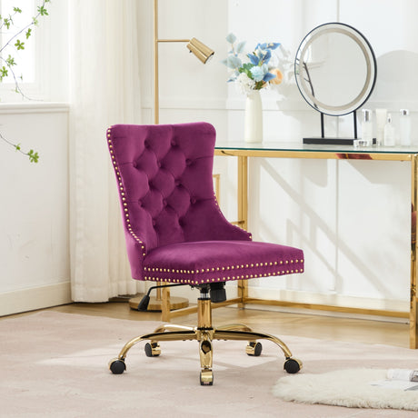 Office-Chair,-Modern-Velvet-Upholstered-Tufted-Button-(Purple)-Office-Chairs