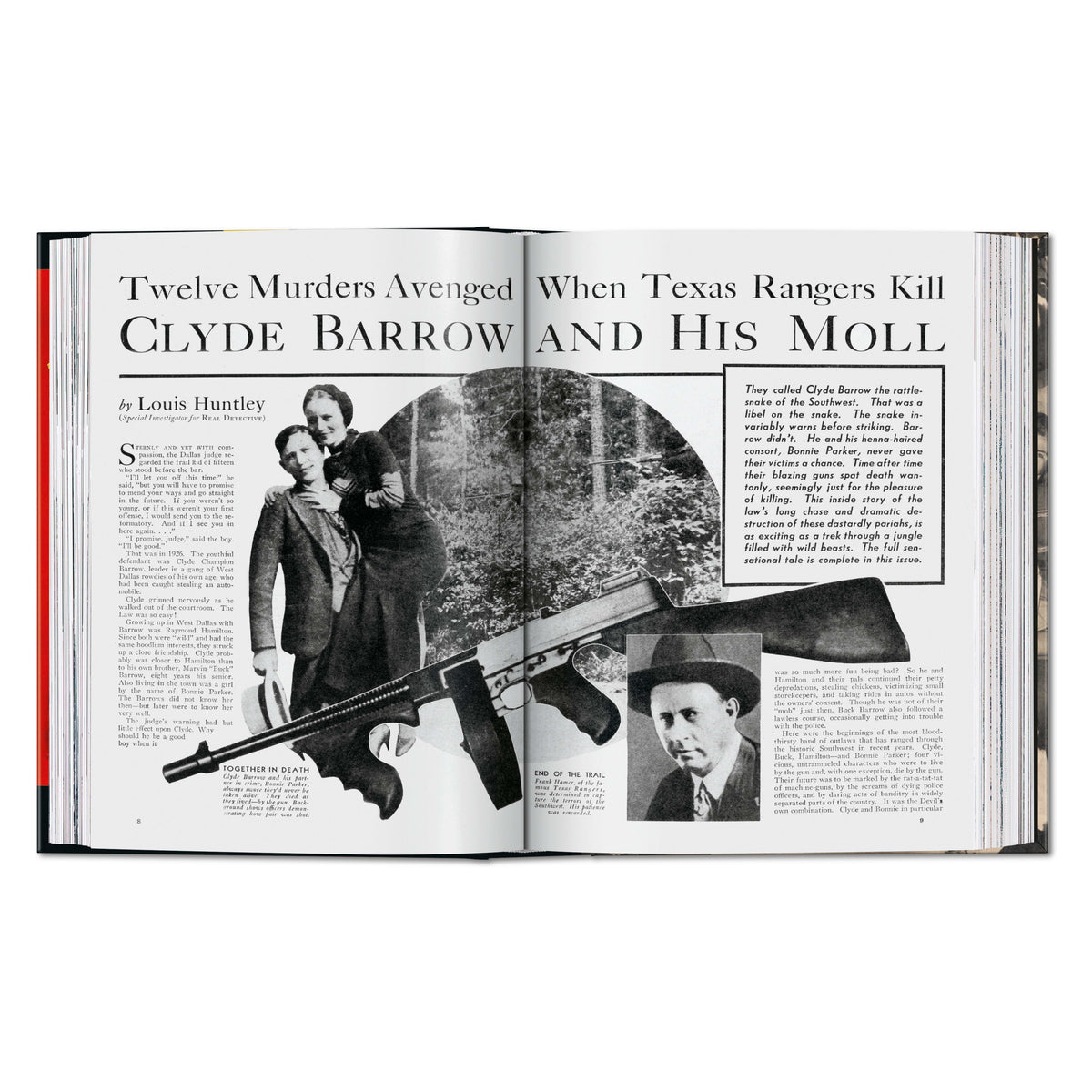 True Crime Detective Magazines. 1924–1969. 45th Ed. (German, French, English)