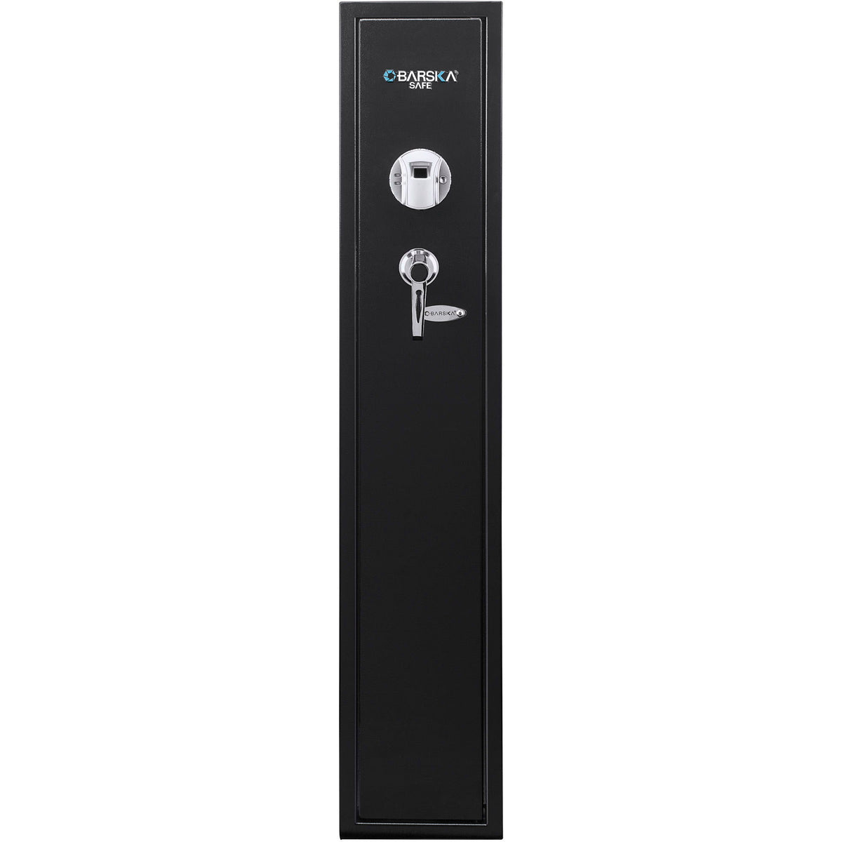 Biometric Rifle Safe with Fingerprint Access – Black
