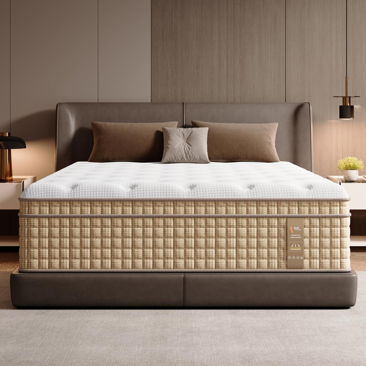 12" Hybrid Mattress With Innersprings & Gel Memory Foam
