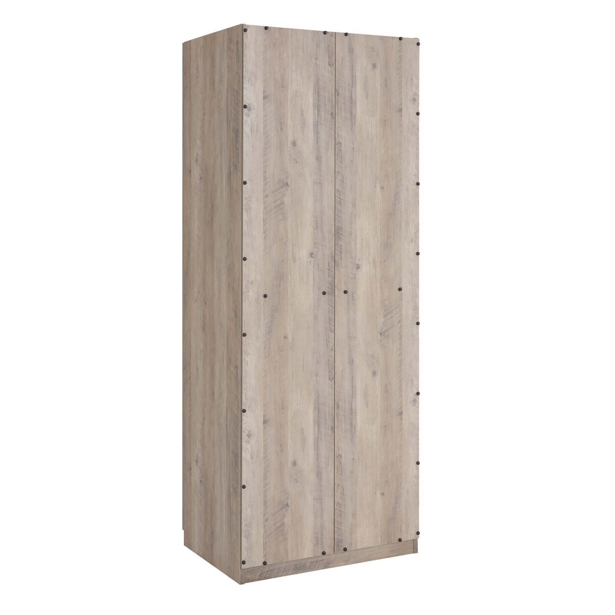 Lee - Free Standing Wardrobe Closet With Drawers And Shelves
