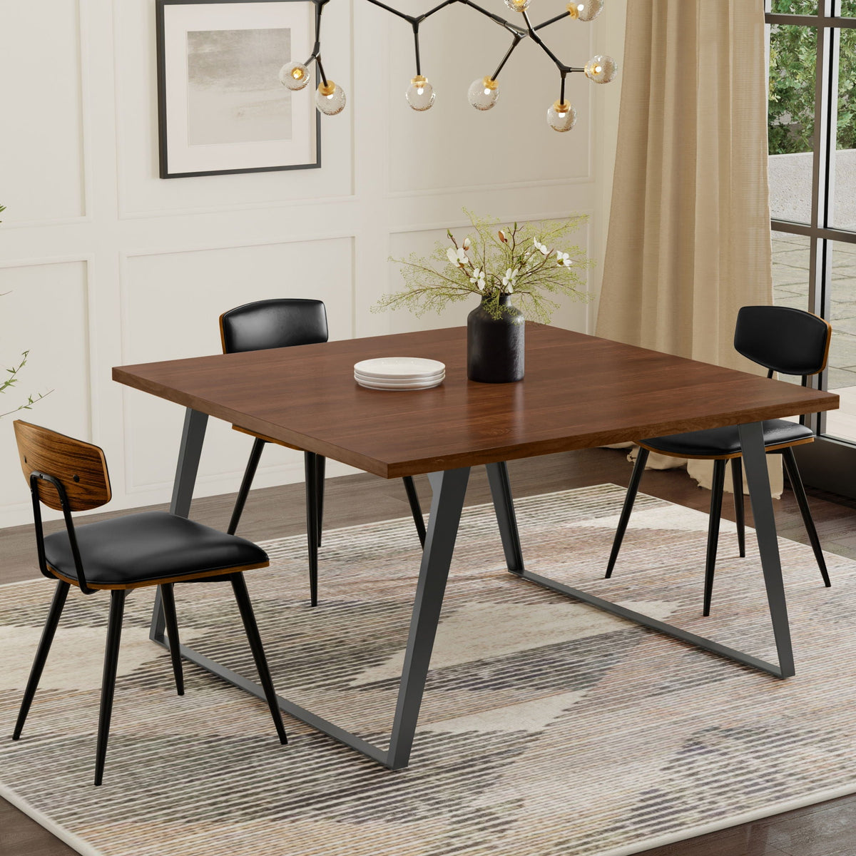Lowry - Handcrafted Square Dining Table