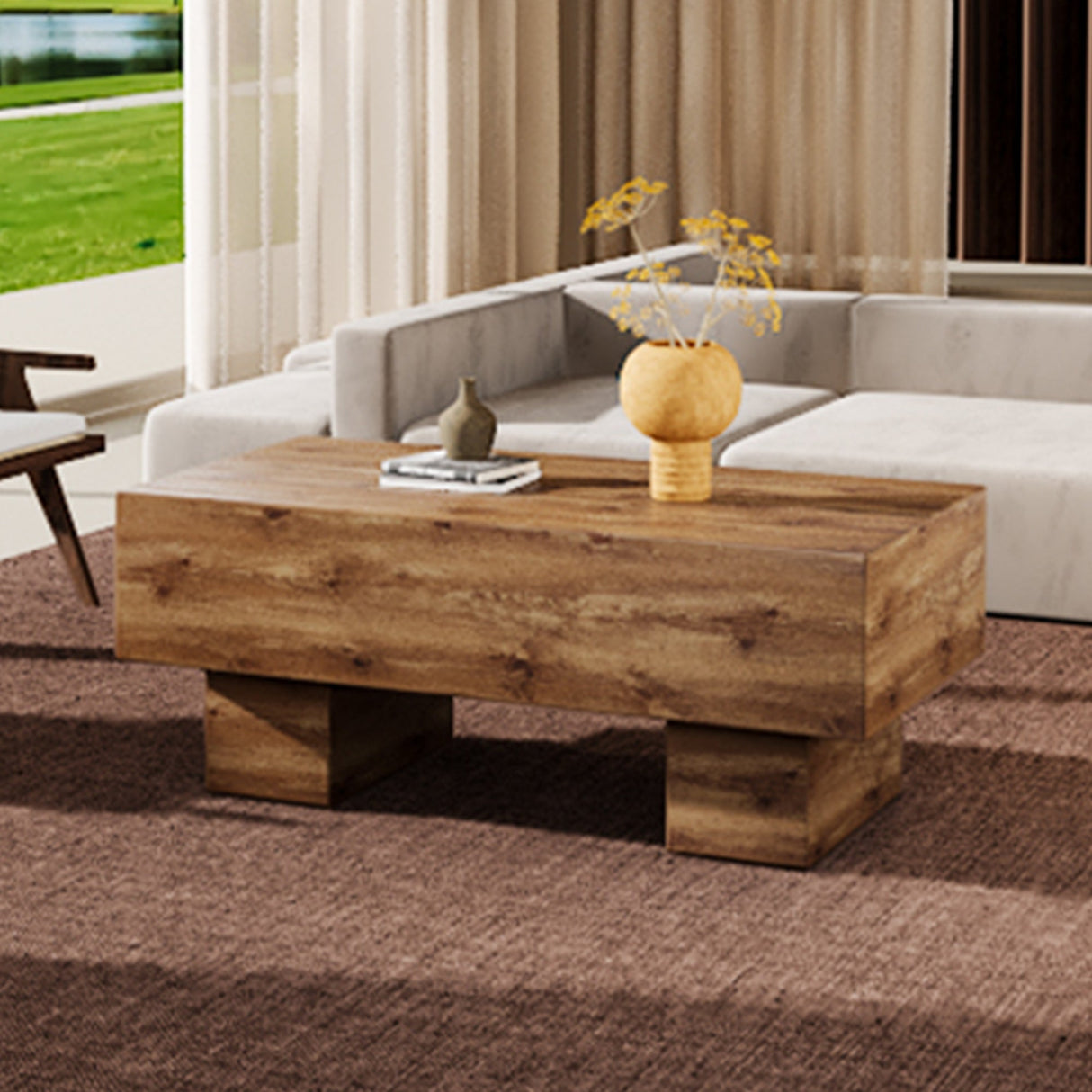 Modern Rectangular Coffee Table