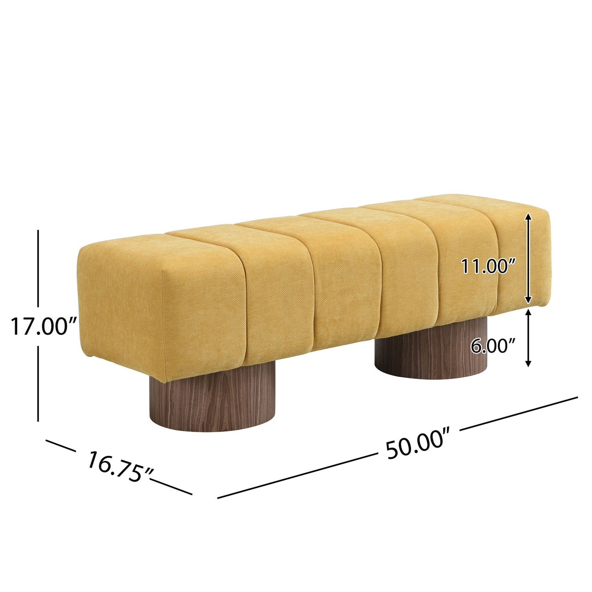 Upholstered Dining Bench for Dining Room