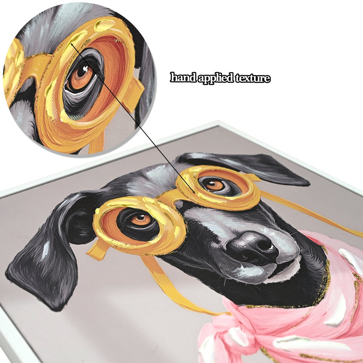 Vacation Day Puppy Wall Decor, Graphic Art Print on Wrapped Canvas