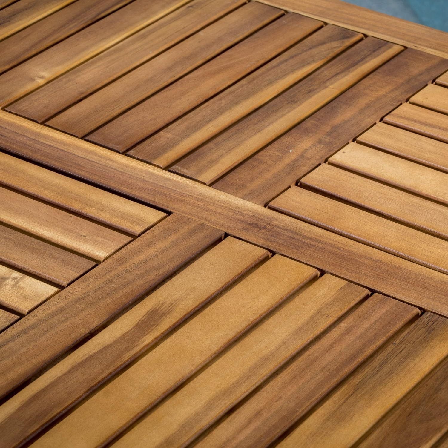 Hermosa 7 piece wood dining set with cushion by christopher knight home