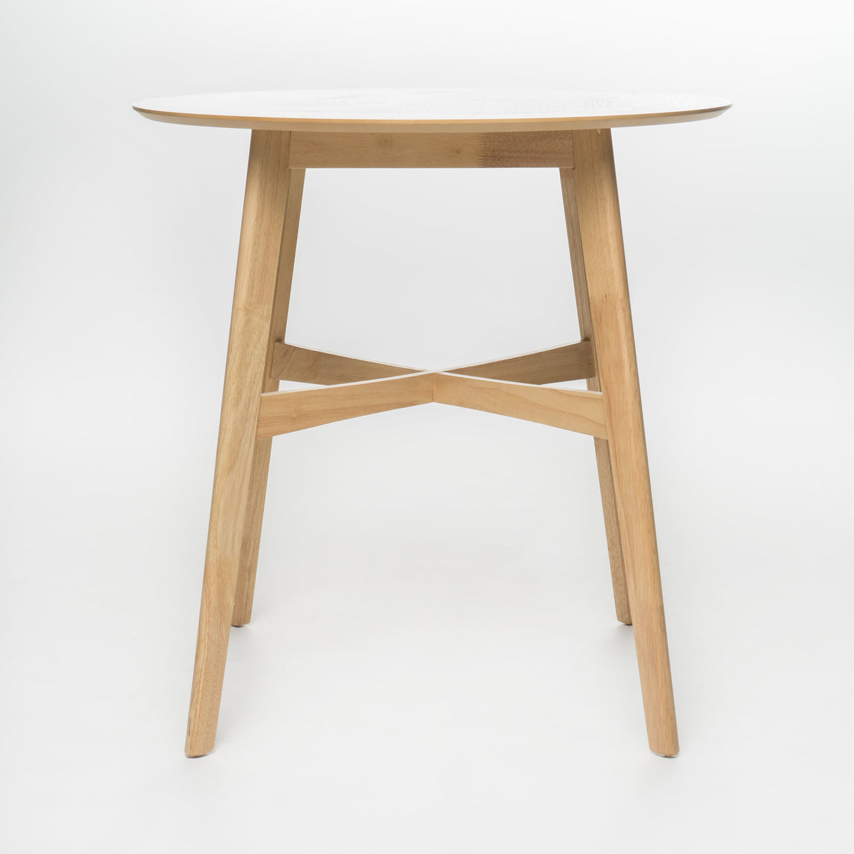 Wood Counter Height Round Dining Table