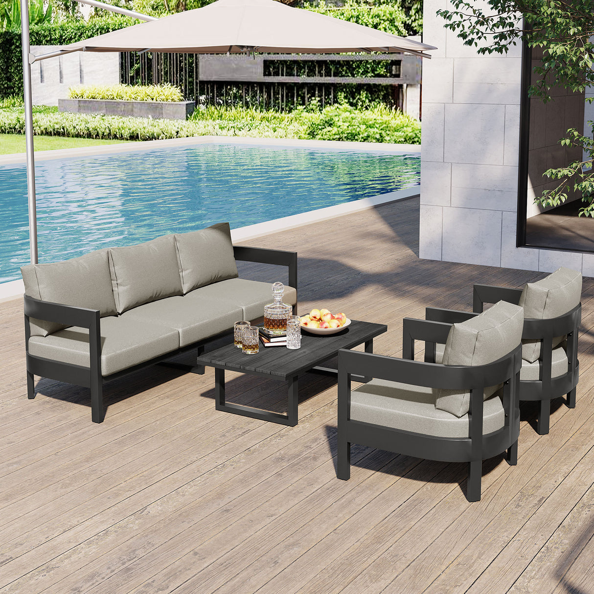 Iron-and-Faux-Wood-Garden-Seating-Ensemble-Outdoor-Furniture-Sets