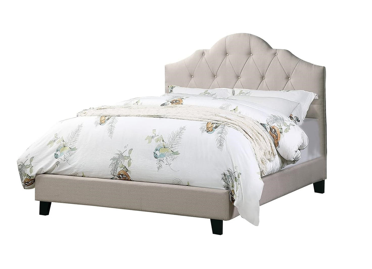 Tufted Upholstered Bed