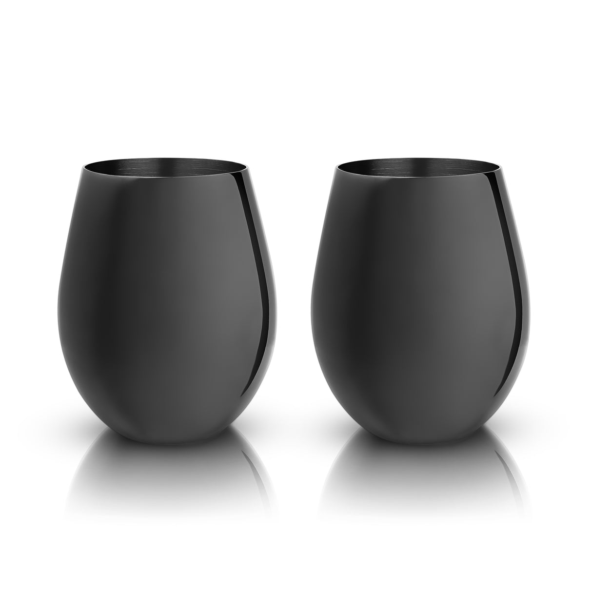 Gunmetal-Stemless-Wine-Glasses-by-Viski®-Wine-Glasses