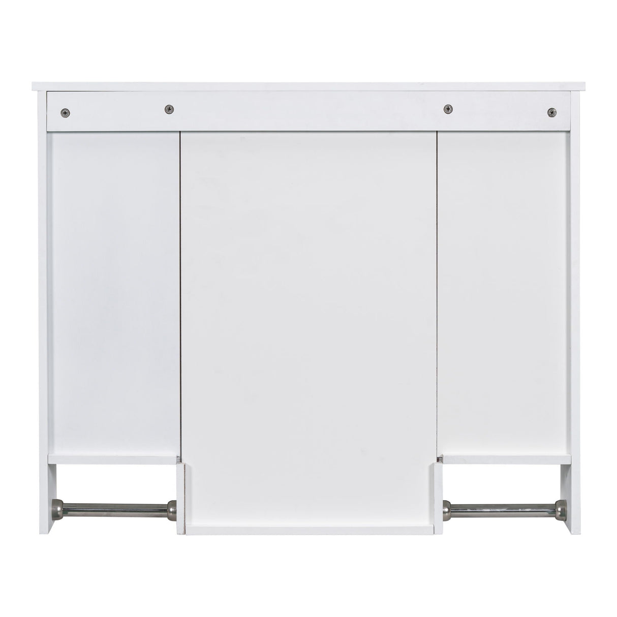 Wall Mounted Bathroom Storage Cabinet With Mirror, Medicine Cabinet With Towel Bar