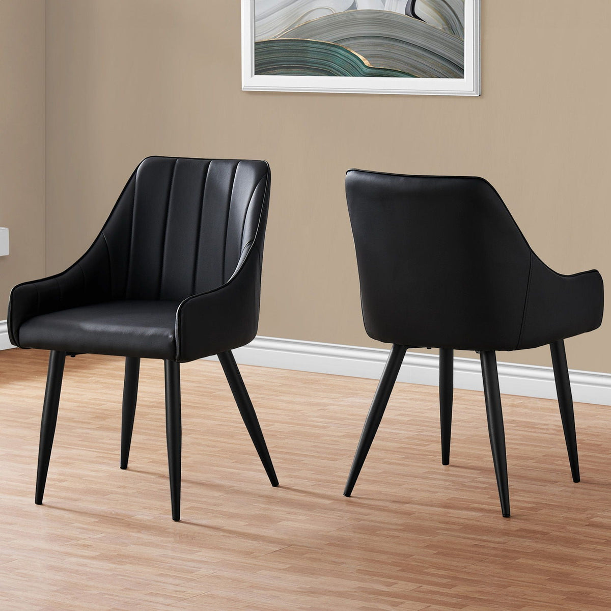 Upholstered Side Dining Chair For Dining Room (Set of 2)